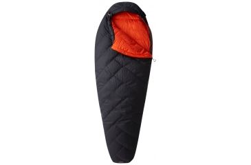 Image of Mountain Hardwear Ratio 15F/-9C Down Sleeping Bag, Shark, Reg, 1541141011-REG-LH 