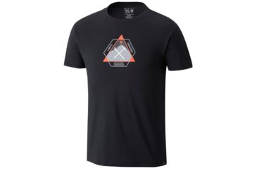 Image of Mountain Hardwear Route Setter Short Sleeve T-Shirt - Men's, Black, XXL 1788681010-XXL