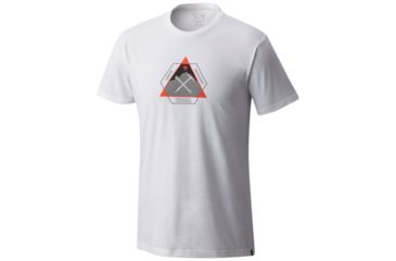 Image of Mountain Hardwear Route Setter Short Sleeve T-Shirt - Men's, White, XL 1788681100-XL