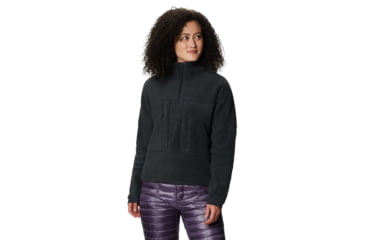 Image of Mountain Hardwear Southpass Fleece Pullover - Women's, Dark Storm, Extra Small, OL8838004-XS