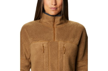 Image of Mountain Hardwear Southpass Fleece Pullover - Women's, Golden Brown, Small, OL8838233-S
