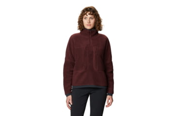 Image of Mountain Hardwear Southpass Fleece Pullover - Women's, Washed Raisin, Extra Small, OL8838629-XS