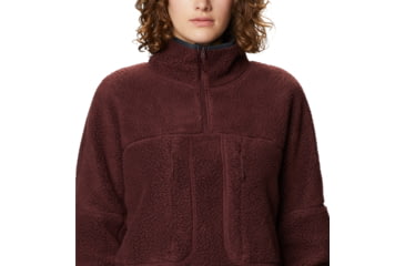 Image of Mountain Hardwear Southpass Fleece Pullover - Women's, Washed Raisin, Extra Small, OL8838629-XS