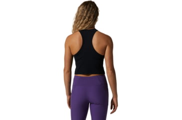 Image of Mountain Hardwear Stretch Tanklette - Womens, Black, Extra Small, 1982631010-XS