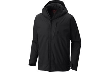 Image of Mountain Hardwear Superbird Insulated Jacket - Men's-Black-X-Large