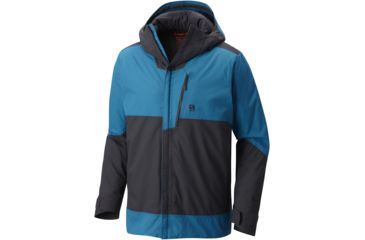 Image of Mountain Hardwear Superbird Insulated Jacket - Men's-Crevasse-Large