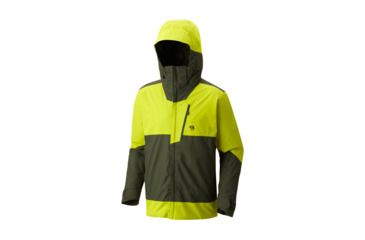 Image of Mountain Hardwear Superbird Insulated Jacket - Mens, Shark, Zinc, Medium OM0736492-M