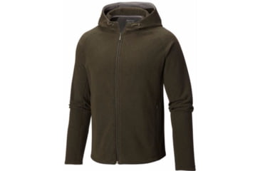 Image of Mountain Hardwear Toasty Twill Full-Zip Hoody - Men's-Greenscape-Large