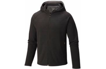 Image of Toasty Twill Full-Zip Hoody - Mens-Black-Large