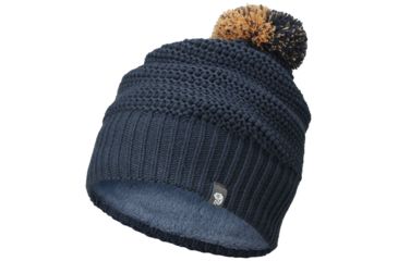 Image of Mountain Hardwear Two Poms Beanie - Womens-Zinc-One Size