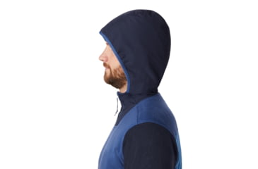 Image of Mountain Hardwear UnClassic Fleece Pullover - Men's, Better Blue, Medium, OM8481452-M