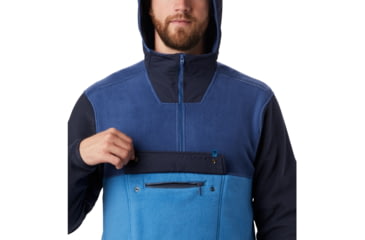 Image of Mountain Hardwear UnClassic Fleece Pullover - Men's, Better Blue, Medium, OM8481452-M