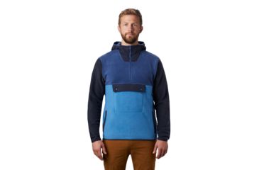 Image of Mountain Hardwear UnClassic Fleece Pullover - Men's, Better Blue, Medium, OM8481452-M