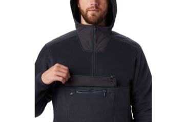 Image of Mountain Hardwear UnClassic Fleece Pullover - Men's, Dark Storm, Large, OM8481004-L