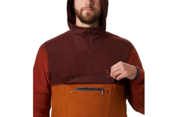 Image of Mountain Hardwear UnClassic Fleece Pullover - Mens, Dark Umber, Large, 1879471259-L