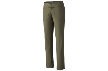 Image of Mountain Hardwear Yuma Pant - Women's-Stone Green-Regular Inseam-8