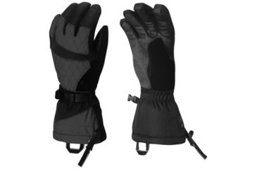 Image of Mountain Hardwear Returnia Glove - Womens-Heather Black-Small 238388