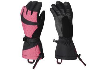 Image of Mountain Hardwear Returnia Glove - Womens-Heather Haute Pink-Small 240357