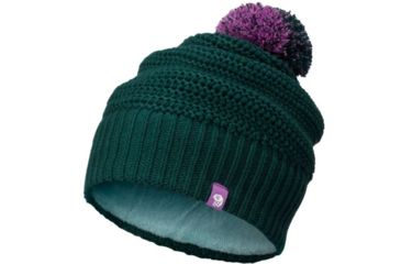 Image of Mountain Hardwear Two Poms Beanie - Womens-Botanical Garden-One Size mth1263-Botanical Garden-One Size