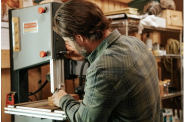 Image of Mountain Khakis Park Flannel Shirt Classic Fit - Mens, Jackson Grey, M, N50021JACKSON GREYM