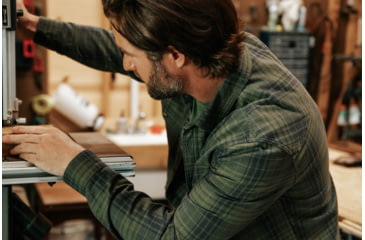 Image of Mountain Khakis Park Flannel Shirt Classic Fit - Mens, Jackson Grey, M, N50021JACKSON GREYM
