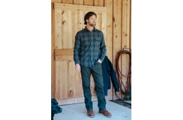 Image of Mountain Khakis Park Flannel Shirt Classic Fit - Mens, Jackson Grey, M, N50021JACKSON GREYM