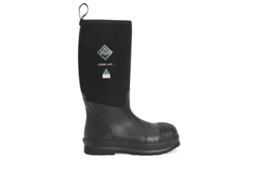 Image of Muck Boots Chore Max Tall CSA Spandura Comp Toe Boots - Men's, Black, 7, MAX-CMPF-BLK-070