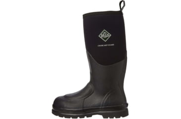 Image of Muck Boots Chore Tall Metatarsal Guard Steel Toe Boots - Mens, Black, 12, CHS-META-BLK-120