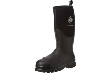 Image of Muck Boots Chore Tall Metatarsal Guard Steel Toe Boots - Men's, Black, 12, CHS-META-BLK-120