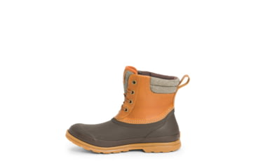 Image of Muck Boots Originals Duck Lace Boot - Women's, 14 US, Medium, Tan/Dark Brown, ODL-902-TAN-140