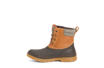Image of Muck Boots Originals Duck Lace Boot - Women's, 6 US, Medium, Tan/Dark Brown, ODLW-902-TAN-060