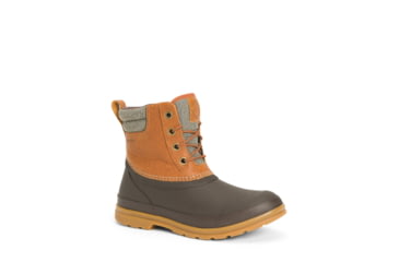Image of Muck Boots Originals Duck Lace Boot - Women's, 6 US, Medium, Tan/Dark Brown, ODLW-902-TAN-060