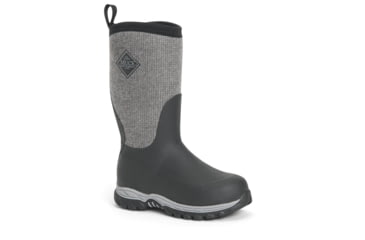 Image of Muck Boots Rugged II Outdoor Performance Boots - Kids, Black/Herringbone, 6, RG2-1HB-BLK-060