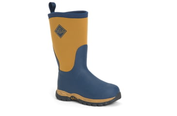 Image of Muck Boots Rugged II Outdoor Performance Boots - Kids, Navy/Tan, 9, RG2-902-TAN-090