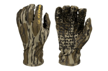 Image of Muddy Lightweight Gloves, Mossy Oak Bottomland, LARGE, MUD-LW-GLV-MOB-L