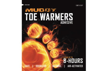Image of Muddy Toe Warmer, 10 Pack, White, MUD-DTWA-10PK