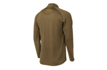 Image of Muddy Nucleus Heated Quarter-Zip Top - Mens, Brown Clay, MEDIUM, MUD-HT-QZ-CL-M