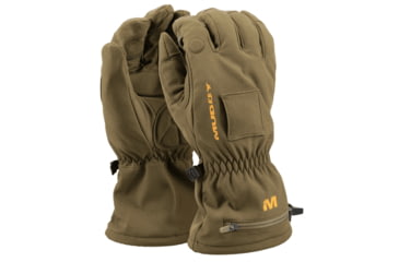 Image of Muddy Nucleus Heated Softshell Gloves - Mens, Brown Clay, LARGE, MUD-HT-GLV-CL-L