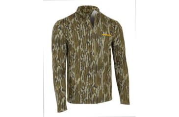 Image of Muddy TRX Lightweight Quarter Zip Top - Men's, Mossy Oak Bottomlands Camo, 2XL, MUD-LW-QZ-MOB-2X