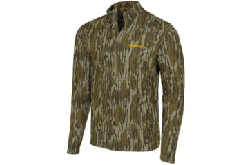 Image of Muddy TRX Lightweight Quarter Zip Top - Men's, Mossy Oak Bottomlands Camo, 2XL, MUD-LW-QZ-MOB-2X