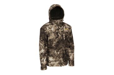 Image of Muddy TRX Waterproof Sherpa Fleece Jacket - Mens, Veil Canyon Grey, LARGE, MUD-WTP-SHJKT-VCG-L