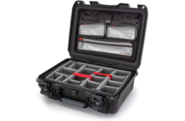 Image of Nanuk 925 Pro Photo Camera Case Kit w/Lid Organizer / Padded Divider, Black, Medium, 925S-060BK-0A0