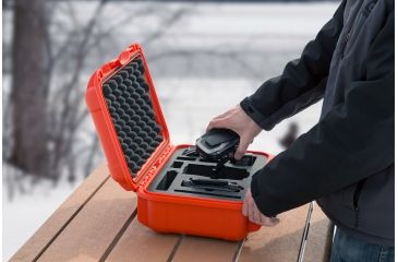 Image of Nanuk Mavic Air Fly More Hard Case W/Foam Insert, Orange, Medium 915-MAVIA3