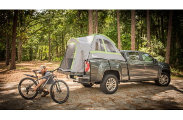 Image of Napier Backroadz Truck Tent, Full Size Crew Cab Bed, Gray/Green, 5.5-5.8 ft, 19033