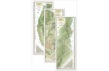 Image of National Geographic Triple Crown Of Hiking Maps 9781566957687