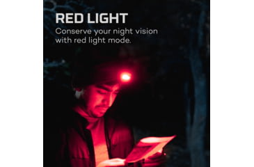 Image of Nebo Einstein COB LED Headlamp, Lithium Ion, White, 1000 Lumens, Black, NEB-HLP-0007