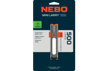 Image of Nebo Mini Larry Lithium Ion Battery 500 Lumens LED Flashlight