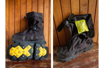 Image of Neos Voyager Glacier Trek Spike Overshoes, Black, M, VNG1-BLK-MED