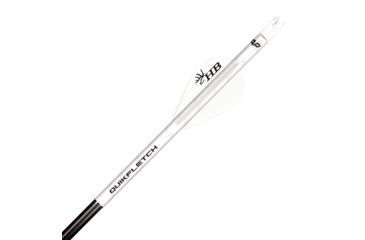 Image of New Archery Products Quikfletch 2in Heartland Bowhunter Vanes, 100 Pack, White/White/White NAP-60-759
