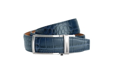 Image of Nexbelt Alligator Belt, Navy, Up to 50" Waist, PCA2135